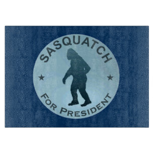 Sasquatch voor President Snijplank