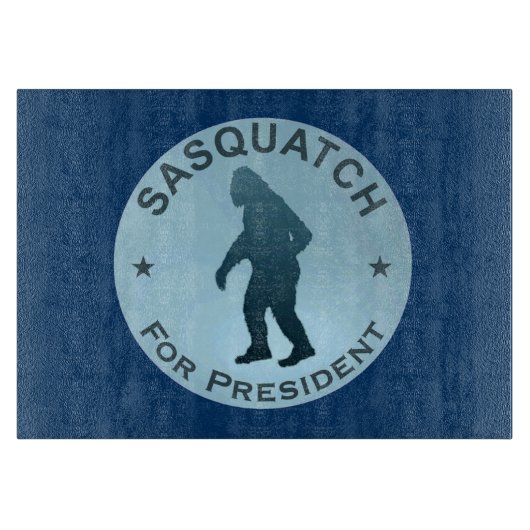 Sasquatch voor President Snijplank (Voorkant)