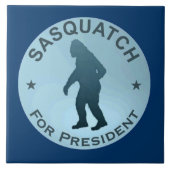Sasquatch voor President Tegeltje (Voorkant)
