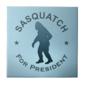 Sasquatch voor President Tegeltje (Voorkant)