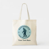 Sasquatch voor President Tote Bag (Achterkant)