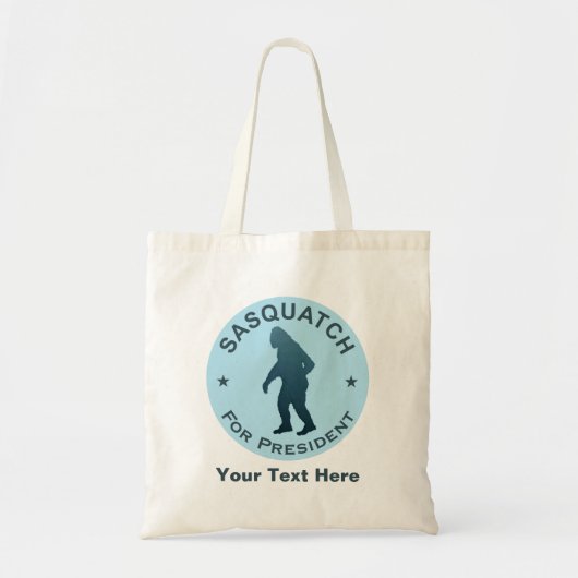 Sasquatch voor President Tote Bag (Voorkant)