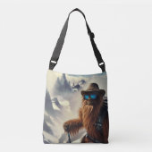 Sasquatch Wandelbergen Crossbody Tas (Voorkant)
