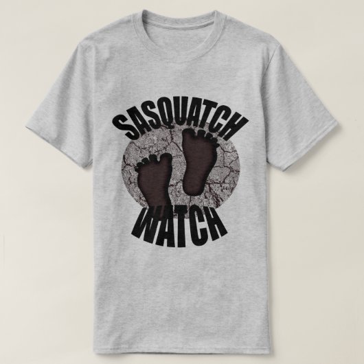 Sasquatch Watch T-shirt (Design voorkant)