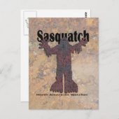 Sasquatch Watcher Briefkaart (Voorkant / Achterkant)