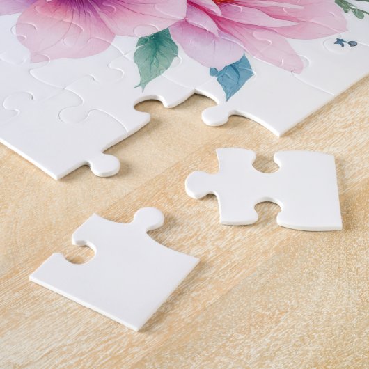 Sasquatch wearing a flower crown legpuzzel (Zijkant)