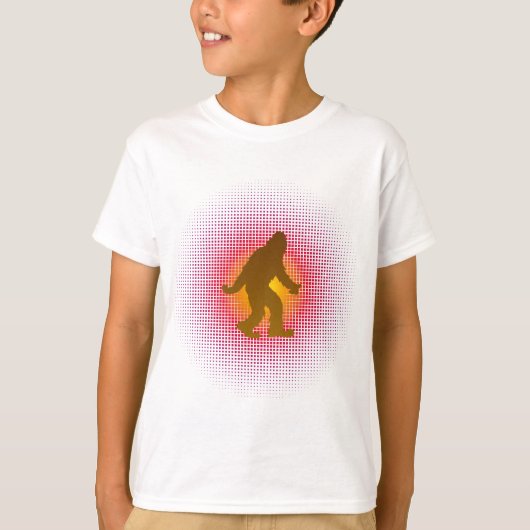 Sasquatch Whoopass Raster Vector Sprite Pow! T-shirt (Voorkant)