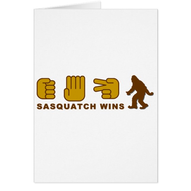 Sasquatch Wins (Voorkant)