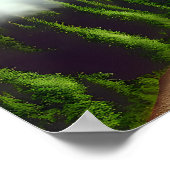 Sasquatch with Blue Eyes Poster (Hoek)