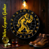 Sasquatch zegt: Streef naar glorie Dartbord