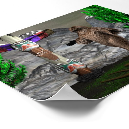 sasquatchposter poster (Hoek)