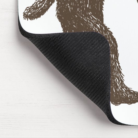 Sasquatch's beste vriend muismat (Hoek)