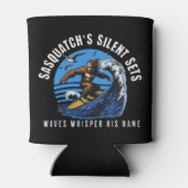 Sasquatch's Silent Sets Surfen Bigfoot Zwart Blikjeskoeler (Achterkant)