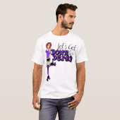 Sass E. Paars Down & Derby T-shirt (Voorkant volledig)