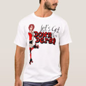 Sass E. Red Down & Derby T-shirt (Voorkant)