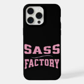 Sass Factory - Grappig iPhone Hoesje (Achterkant)