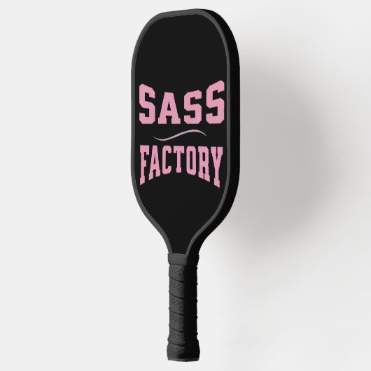 Sass Factory - Grappig Pickleball Paddle (Links)