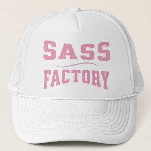 Sass Factory - Grappig Trucker Pet (Voorkant)