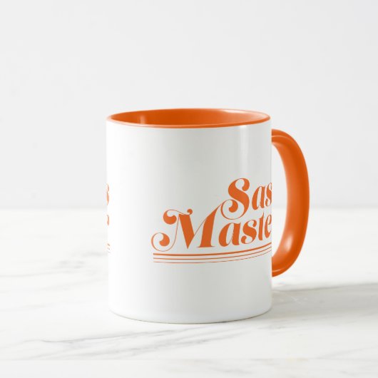 Sass Master Oranje Mok (Voorkant rechts)