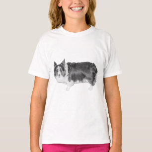 Sass met zijprofiel t-shirt