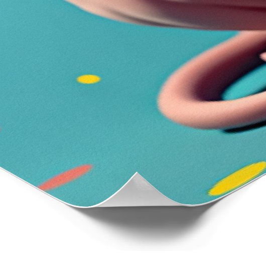 Sass-Phinx: de ultieme Pop-art Mode Poster (Hoek)