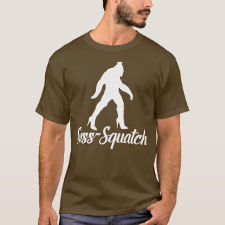 Sass Squatch wit T-shirt