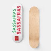 SASSAFRAS Skateboards / JMT SKATEBOARDS (Voorkant)