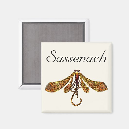 Sassenach Dragonfly Magneet (Voorkant / Achterkant)