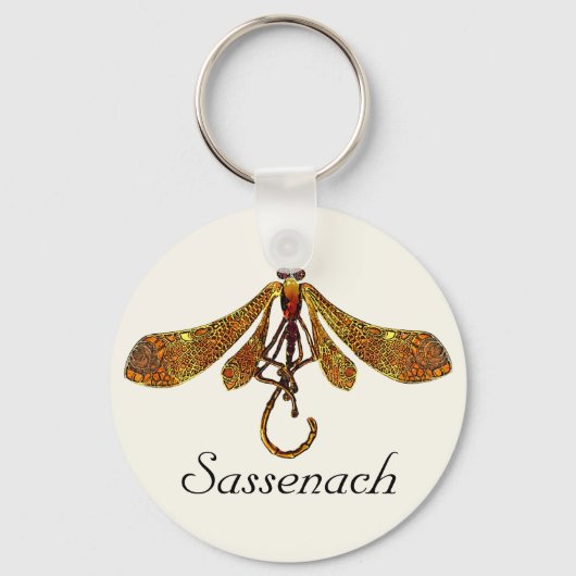 Sassenach Dragonfly Sleutelhanger (Voorkant)
