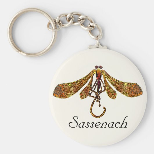 Sassenach Dragonfly Sleutelhanger (Voorkant)