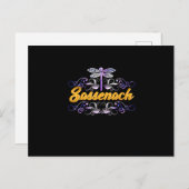 Sassenach Outlander Blue Dragonfly Briefkaart (Voorkant / Achterkant)
