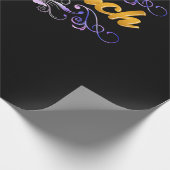 Sassenach Outlander Blue Dragonfly Cadeaupapier (Hoek)