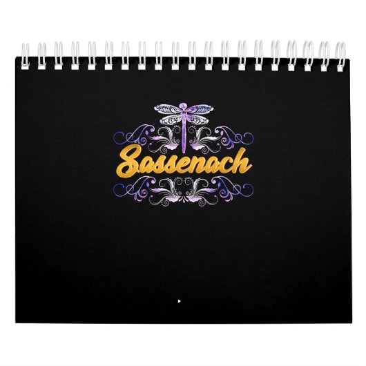 Sassenach Outlander Blue Dragonfly Kalender (Hoes)