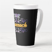 Sassenach Outlander Blue Dragonfly Latte Mok (Rechterhoek)