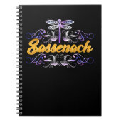 Sassenach Outlander Blue Dragonfly Notitieboek (Voorkant)