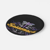 Sassenach Outlander Blue Dragonfly Papieren Bordje (Gekanteld)