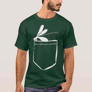 Sassenach pocket libellen insecten insecten beestj t-shirt