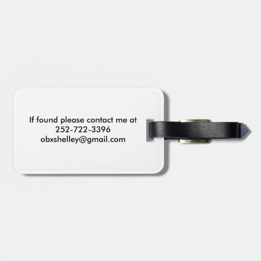 Sassenach Sisters bagagelabel (Achterkant horizontaal)