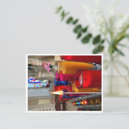 S'asseoir in direct briefkaart (Staand voorkant)