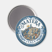Sassi di Matera Italië Magneet (Voorkant / Achterkant)