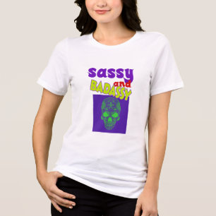 Sassie en stoer Tri-Blend shirt