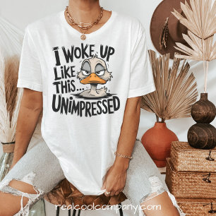 Sassig Grafisch T-shirt - Grappig Ontevreden T-shi