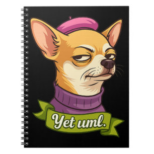 Sassige Chihuahua Sticker Notitieboek
