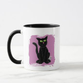 Sassige Kat Meme Ontwerp | Sarcasme Kat Humor Mok (Links)