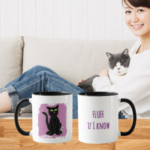 Sassige Kat Meme Ontwerp Sarcasme Kat Humor Mok