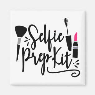 Sassige Visagist Cosmetoloog Prinses Selfie Magneet