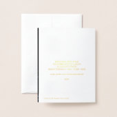 Sassoferrato Madonna en Child Gold Foil Note Card Folie Kaarten (Met envelop)