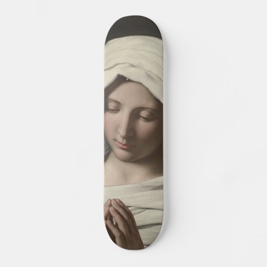 Sassoferrato - Madonna in het gebed Persoonlijk Skateboard (Voorkant)