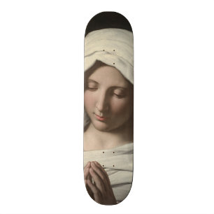 Sassoferrato - Madonna in het gebed Persoonlijk Skateboard