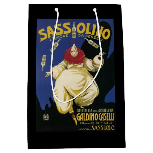 Sassolino Liquore da Dessert Promotion Medium Cadeauzakje (Voorkant)